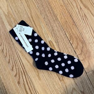 Polka Dot Cashmere Socks